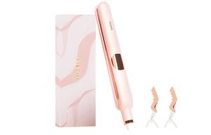 Щипцы для завивки / Утюжки для выпрямления волос RIWA, розовый