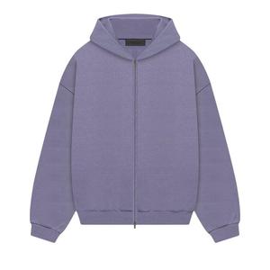 Худи Fear of God Essentials Heavy Fleece Full Zip Hoodie Lavender, фиолетовый