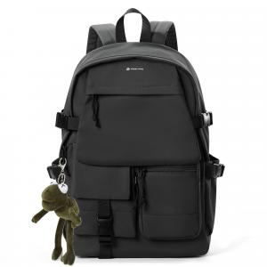 ALPINE PRO Тканевый рюкзак для ноутбука обычный унисекс разноцветный, Gray Upgraded[with Viral Frog Pendant]