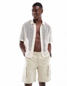 Шорты Brave Soul из хлопка с карманами и отделкой из камня