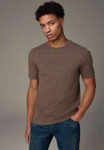 Базовая футболка с круглым вырезом Next, Neutral Brown