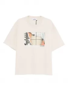 Футболка с графическим принтом Jean Paul Gaultier, нейтральный