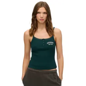 Футболка без рукавов Superdry Athletic, зеленый