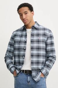 Рубашка Tommy Jeans, темно-синий