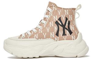 Кроссовки MLB Chunky High Chunky Sneakers Unisex High-Top Khaki