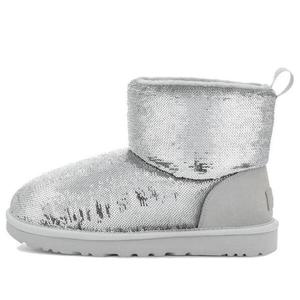 Кроссовки классические мини-ботинки Ugg, серебряный