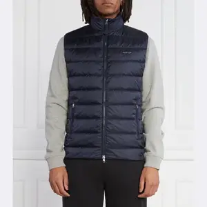 Пуховик без рукавов стандартного кроя Gant, синий