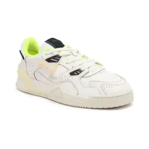 Кожаные кроссовки-лодочки Lacoste, белый