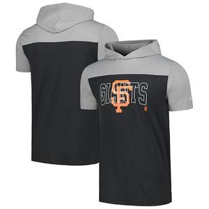 Мужская черная толстовка san francisco giants active brushed New Era