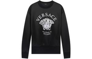 Вышитый свитшот Medusa 'Черный' VERSACE