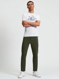 Хлопковые брюки из твила Ben Sherman, Khaki