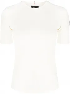 Футболка с графичным принтом Moncler Grenoble, белый