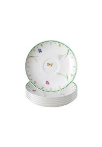 Блюдце кофейное Villeroy & Boch Colourful Spring, 11,7 см, 6 штук