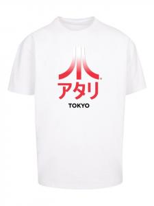 Футболка F4NT4STIC Oversize T-Shirt Atari Tokyo Retro Arcade Games, белый
