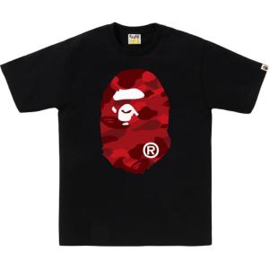 Футболка с камуфляжным принтом A BATHING APE, черный