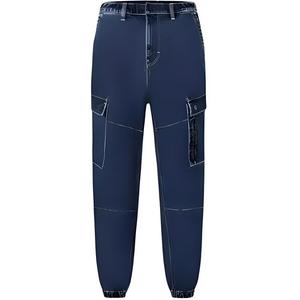 Lee Темно-синие джинсы мужские