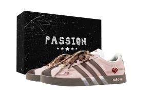 Adidas VL COURT 2.0 Lover Box устойчивые к истиранию нескользящие низкие кроссовки для скейтбординга Unisex Pink