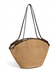 PIECES Шоппер 'PCBALLAN' в бежевом цвете