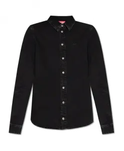 Джинсовая рубашка deeazy Diesel, черный