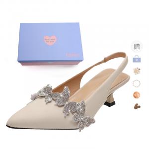 Женские туфли на тонком каблуке и высоком каблуке Xingdiman, Black