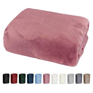 Heimtexland  Роскошная простыня Cashmere Touch Мягкая простыня Nicky Plush Teddy Type585 Old Pink 180 см x 200 см