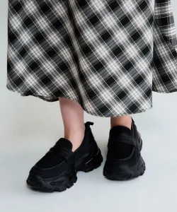 Лоферы с укороченным объемом Jeanasis, цвет Other Black (10)