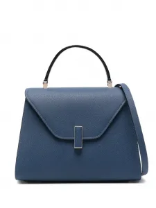 Сумка-тоут Iside среднего размера Valextra, синий