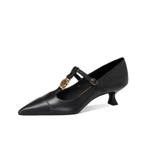 Туфли-лодочки на низком каблуке 4 см женские JESSICA SOPHIA, Ancora Red