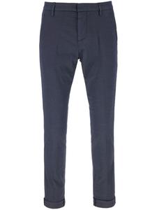 Зауженные брюки со скрытой застежкой DONDUP, синий