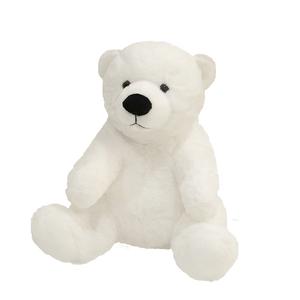 OULEYANG Игрушка плюшевый мишка белый, высота 29 см