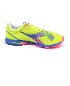 Флуоресцентно-Зеленые кроссовки Mythos Racer AX Diadora, зеленый