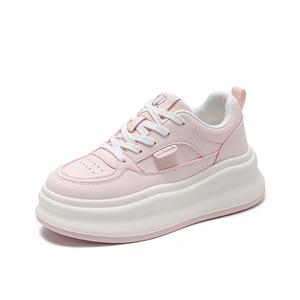 La Chapelle Женские устойчивые к истиранию лоу-топ скейтбордские кроссовки розовые, цвет Pink