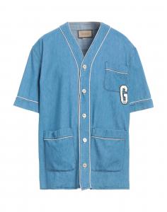 Джинсовая рубашка Gucci, синий