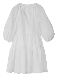 Платье Mirabelle с запахом Cecilie Bahnsen, белый