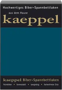 Простыня на резинке Kaeppel Flannel, глубина кармана до 25 см Adam Kaeppel