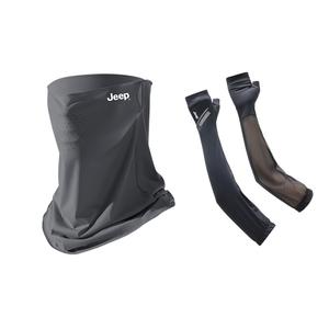 Легкая солнцезащитная маска Unisex Jeep, smoke серый+серый синий
