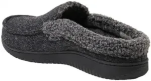 Мужские тапочки с стелькой из пены с эффектом памяти Dearfoams (КОРИЧНЕВЫЕ, размер обуви США, взрослые, мужские, числовой диапазон, средний, 13, 14) No Brand, черный