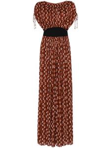 Комбинезон Andra DVF Diane von Furstenberg, коричневый