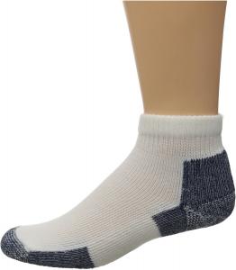 Беговая мини-команда, одна пара Thorlos, белый/темно-синий