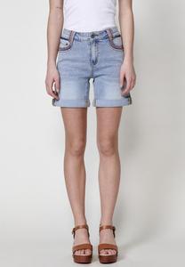 Джинсовые шорты EMBROIDERED Koroshi, светло-голубой