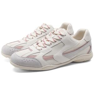 D:FUSE SCANDINAVIA D FUSE SCANDINAVIA Женские противоскользящие износостойкие легкие кеды бежево-розовые, цвет Beige/Pink