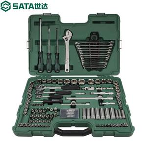 SATA 09014, 124 шт., 6,3x10x12,5 мм, полный набор метрических и дюймовых систем.