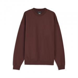 Y 3 Crew neck Sweater Y-3, бордовый