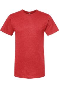 Футболка унисекс из джерси Tultex, цвет heather red