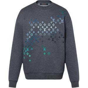 Толстовка мужская серая Louis Vuitton, серый