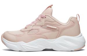 Кроссовки Stamina Airy Chunky женские низкие розовые/белые Skechers
