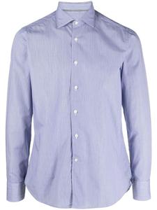 Рубашка с длинными рукавами Tintoria Mattei, синий