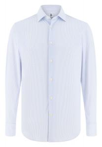 Boggi Milano Рубашка 'B Tech' в светло-голубом цвете, приталенная, на пуговицах
