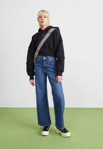 Толстовка WAISTED HOODY Alpha Industries, черный