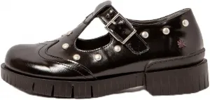 Женские кеды с плоской подошвой Art, черный